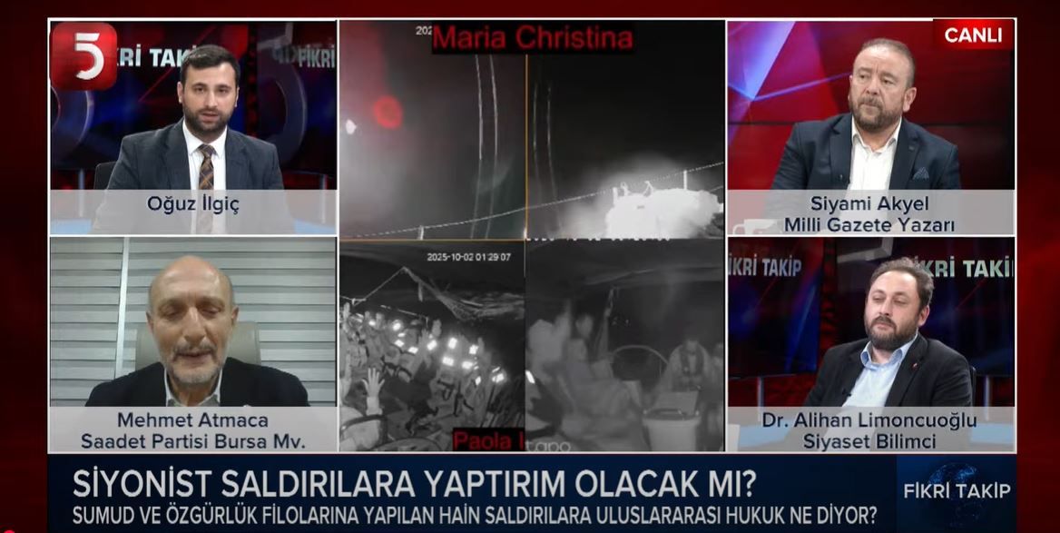 İsrail tarafından alıkonulan Mehmet Atmaca yaşadıklarını TV5'e anlattı ...