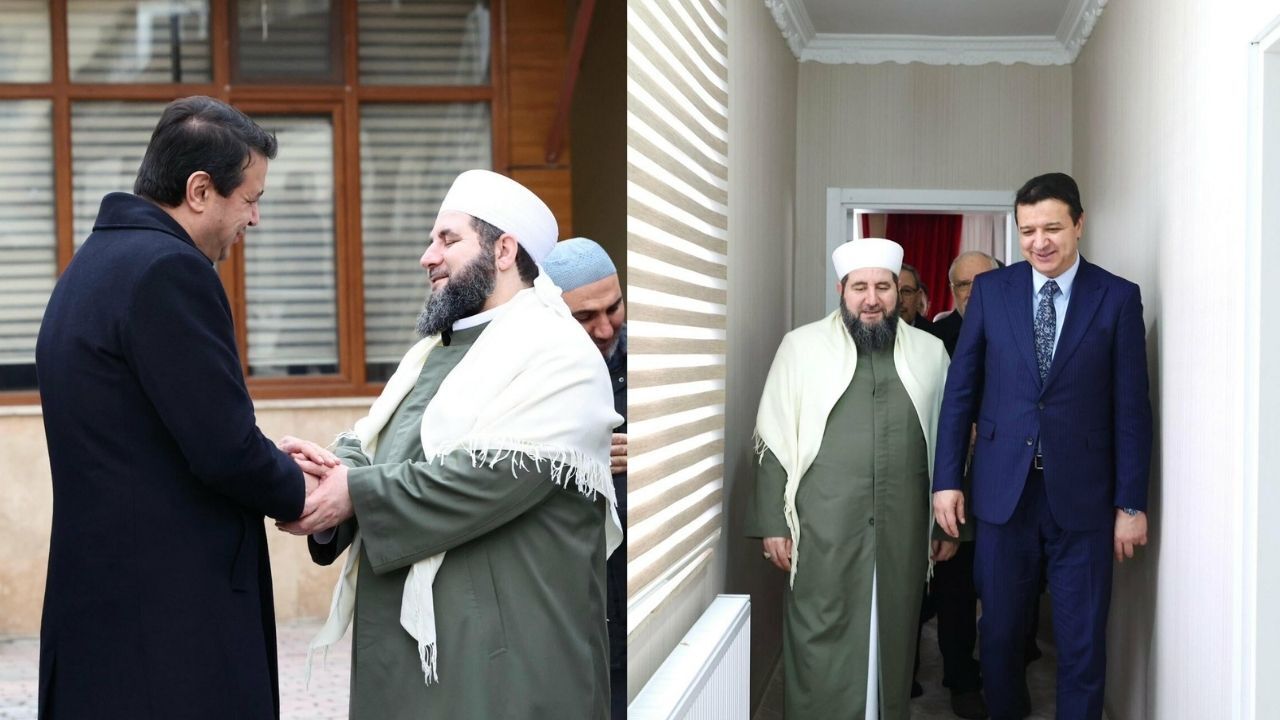 Saadet Partisi Genel Başkanı Arıkan, Reyhani Vakfı Başkanı Konyevi ile biraraya geldi