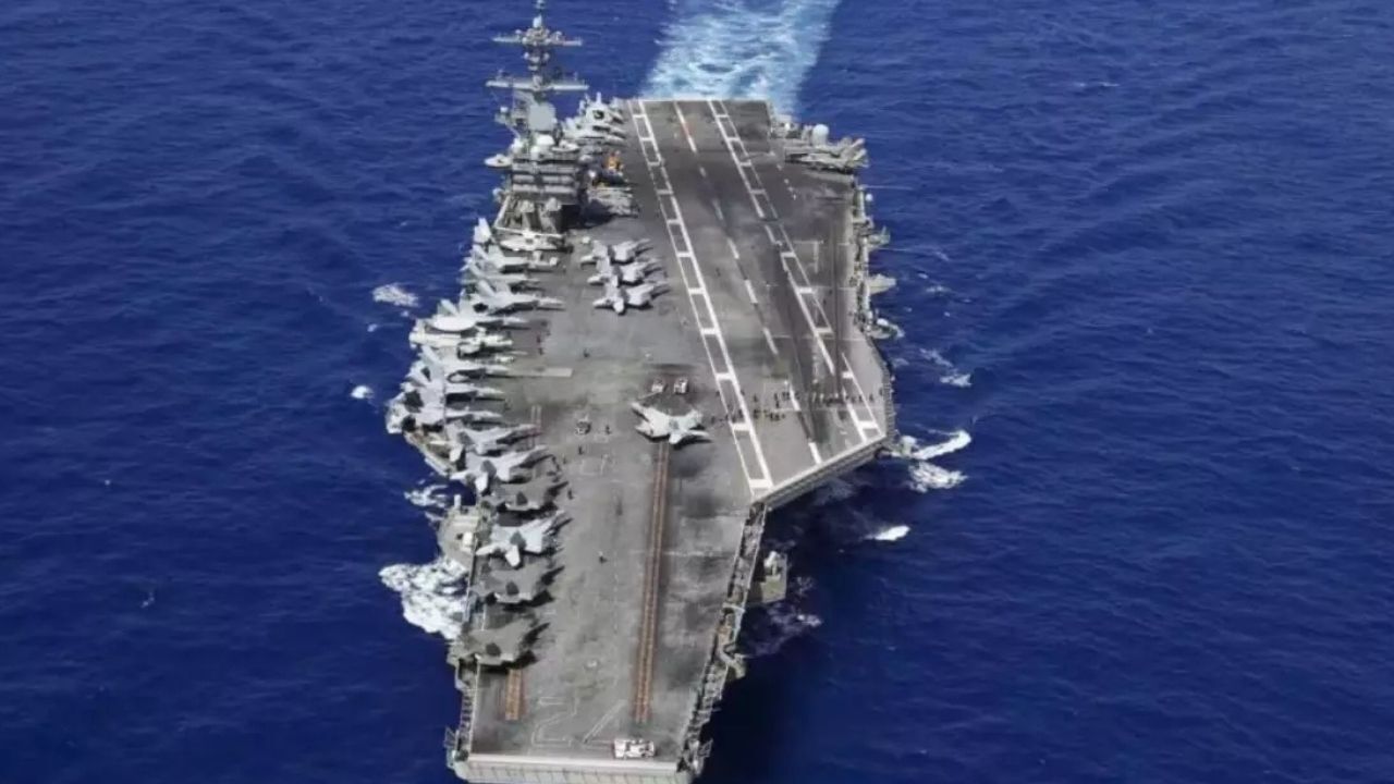 İran: ABD uçak gemisi USS Abraham Lincoln İHA'larla hedef alındı
