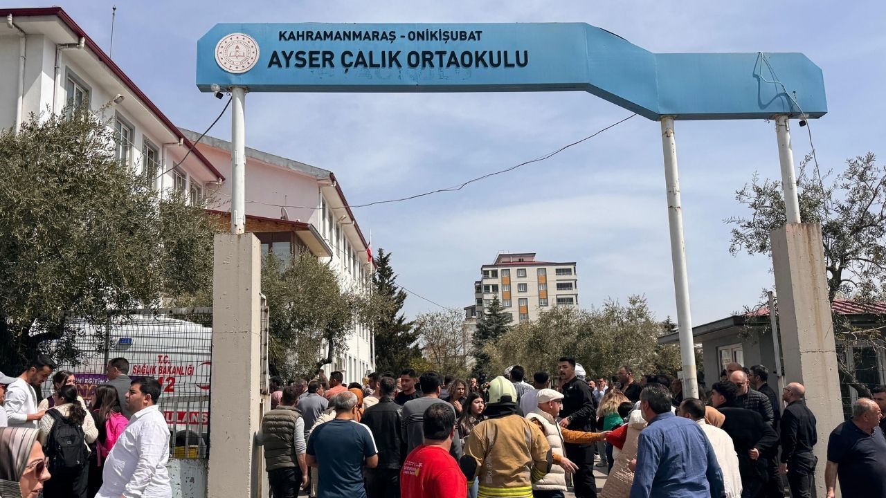 SON DAKİKA | Kahramanmaraş'ta okulda silah sesleri