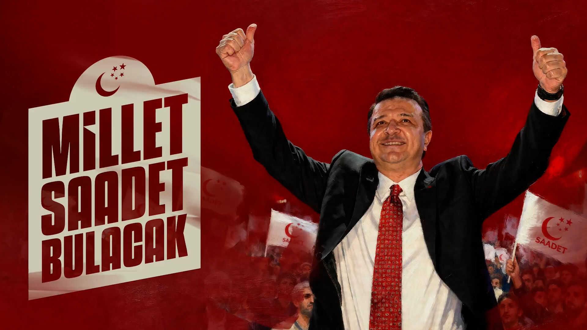 Saadet Partisi'nden yeni müzik: Millet Sadet Bulacak