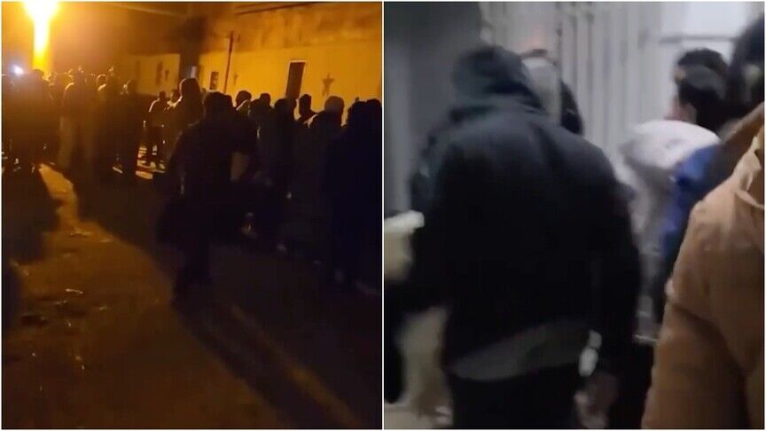 Suriye'deki Saydnaya Hapishanesi'ndeki mahkumların serbest bırakılma görüntüleri ortaya çıktı