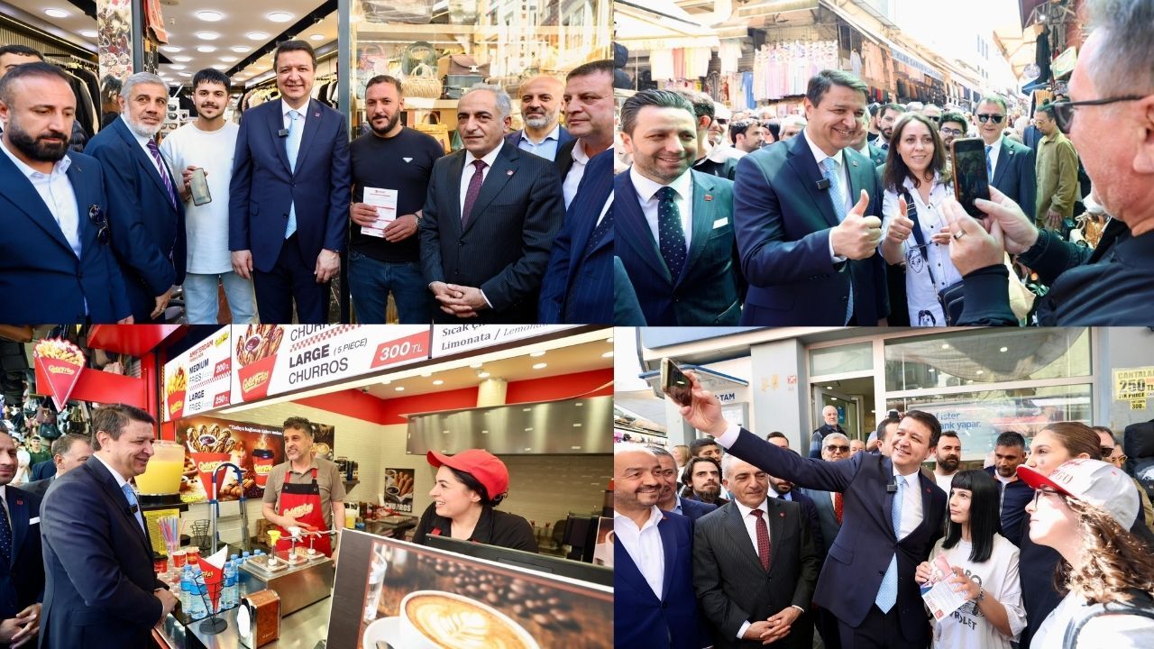 Mahmut Arıkan Mahmutpaşa esnafını ziyaret etti: Esnafı ayakta tutmayan hiçbir ekonomi güçlü kalamaz