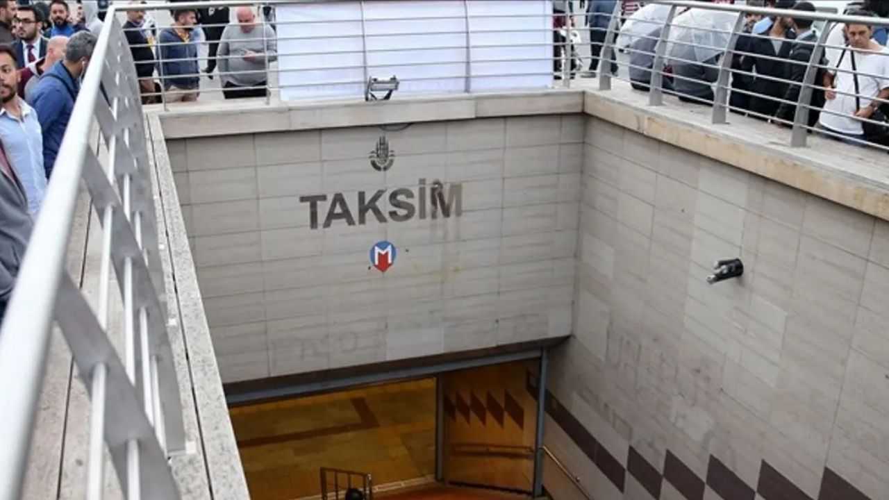 İstanbul'da Taksim ve Şişhane metro istasyonları ile füniküler bugün kapalı