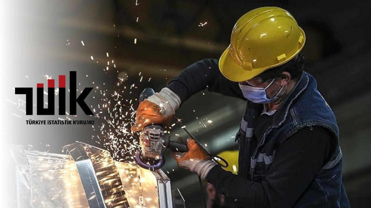 TÜİK: Sanayi üretimi aylık %1,0 yıllık %1,9 azaldı