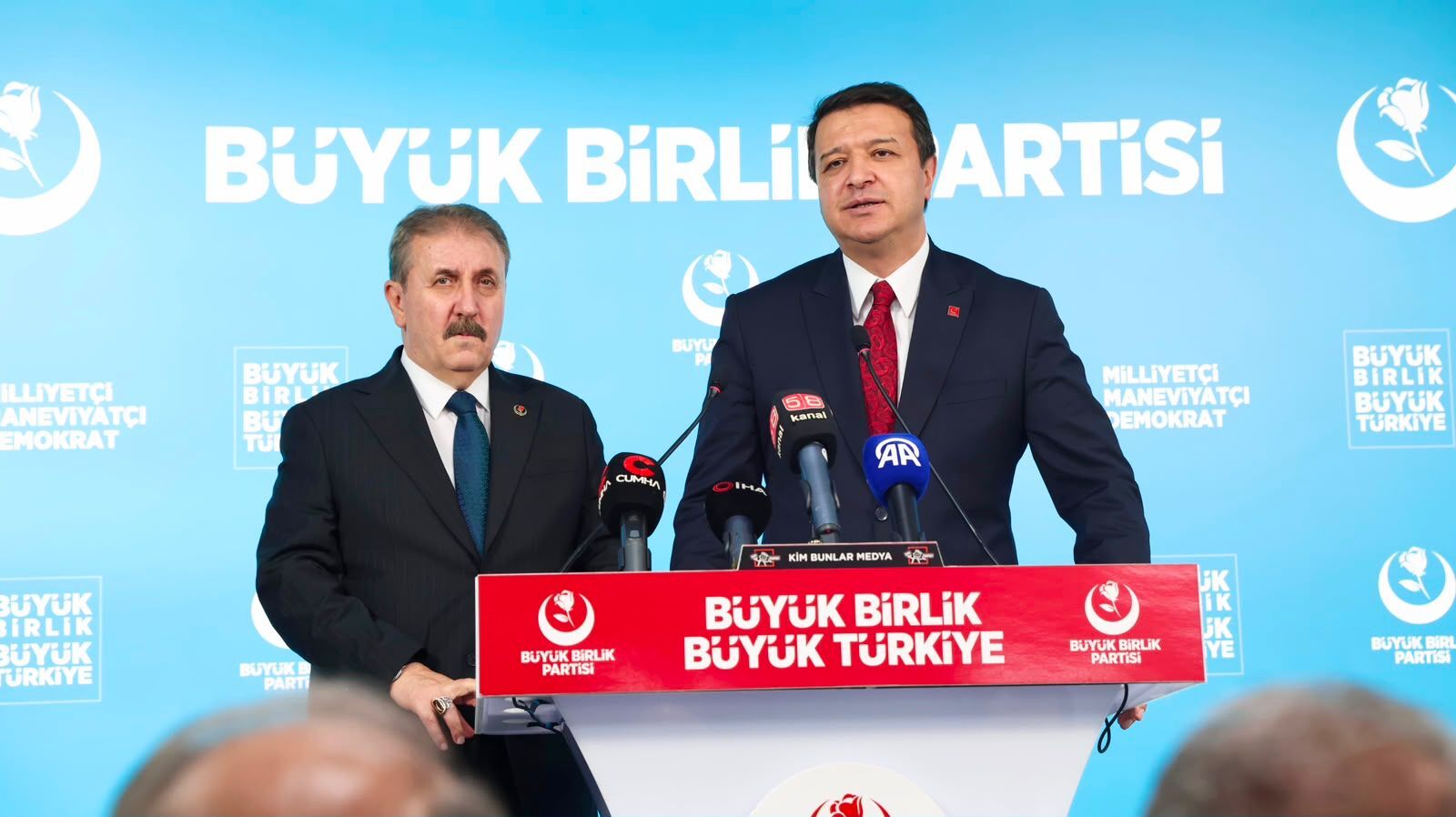 Saadet Partisi Genel Başkanı Arıkan’dan BBP Genel Başkanı Destici’ye ziyaret