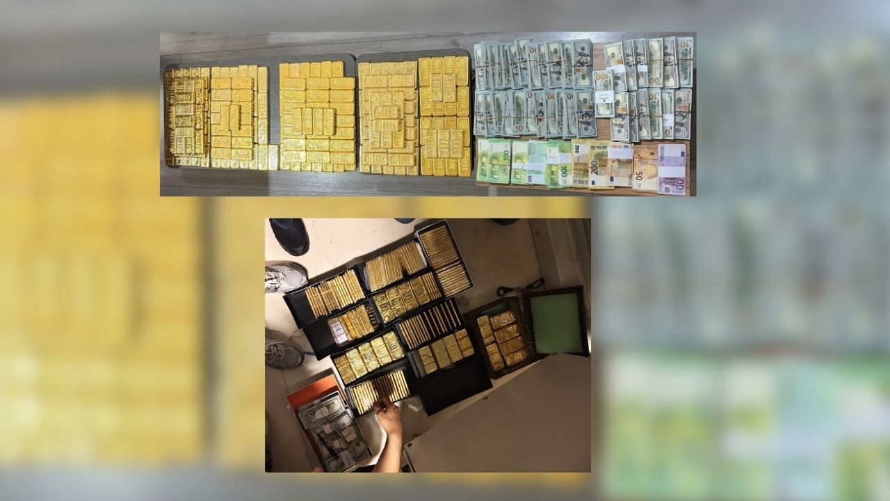 "Alihan Kuriş çıkar amaçlı suç örgütü" soruşturmasında 200 kilogram altın ele geçirildi