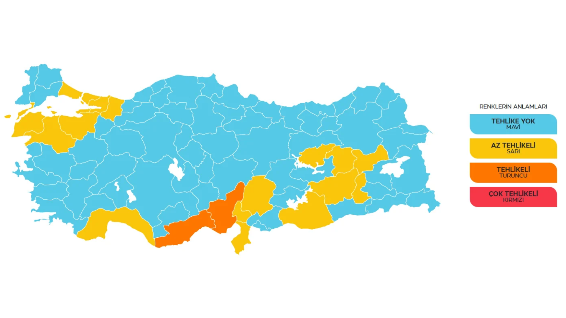 29 Ekim Hava Durumu Uyarı