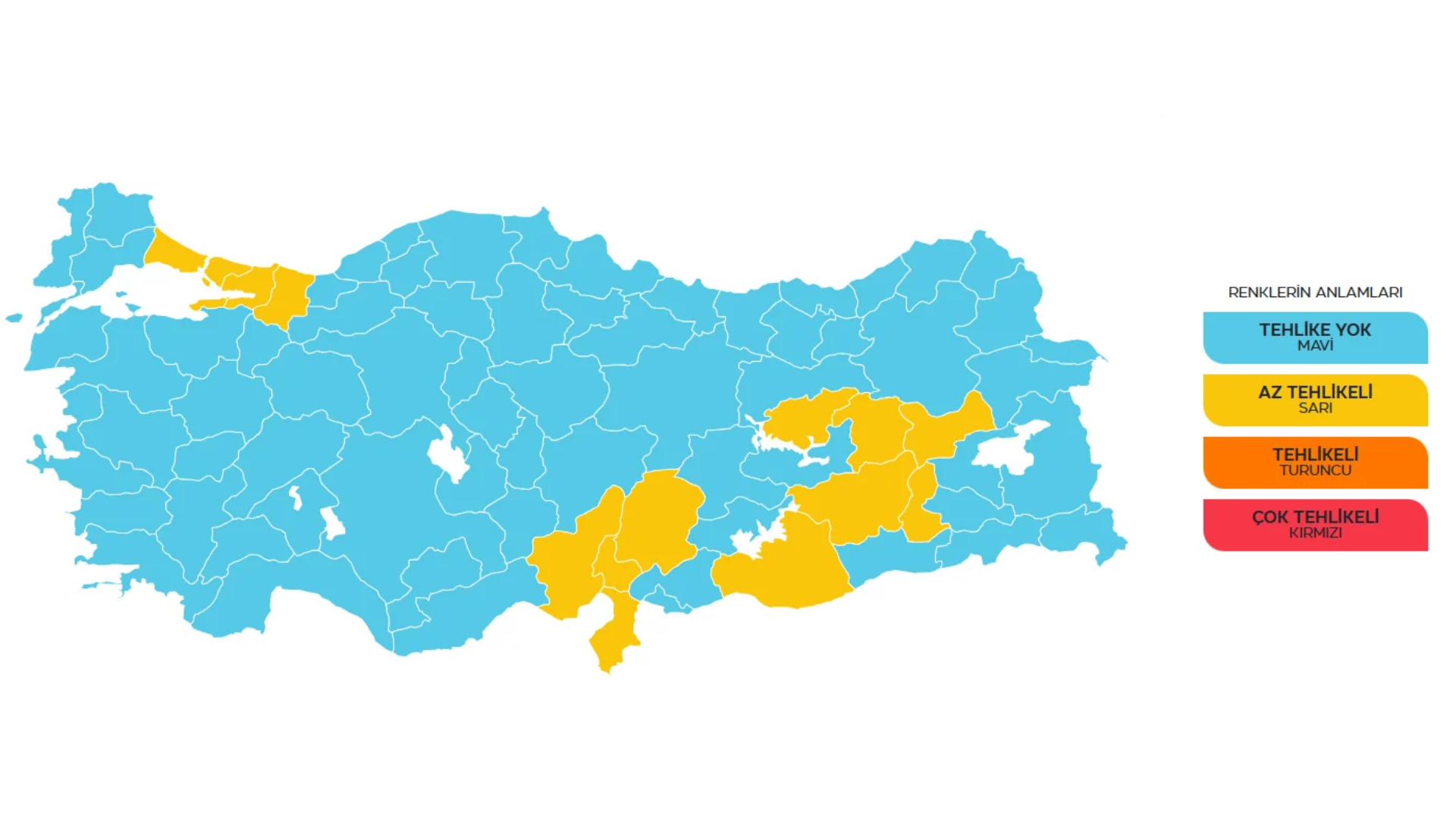 30 Ekim Hava Durumu Uyarı
